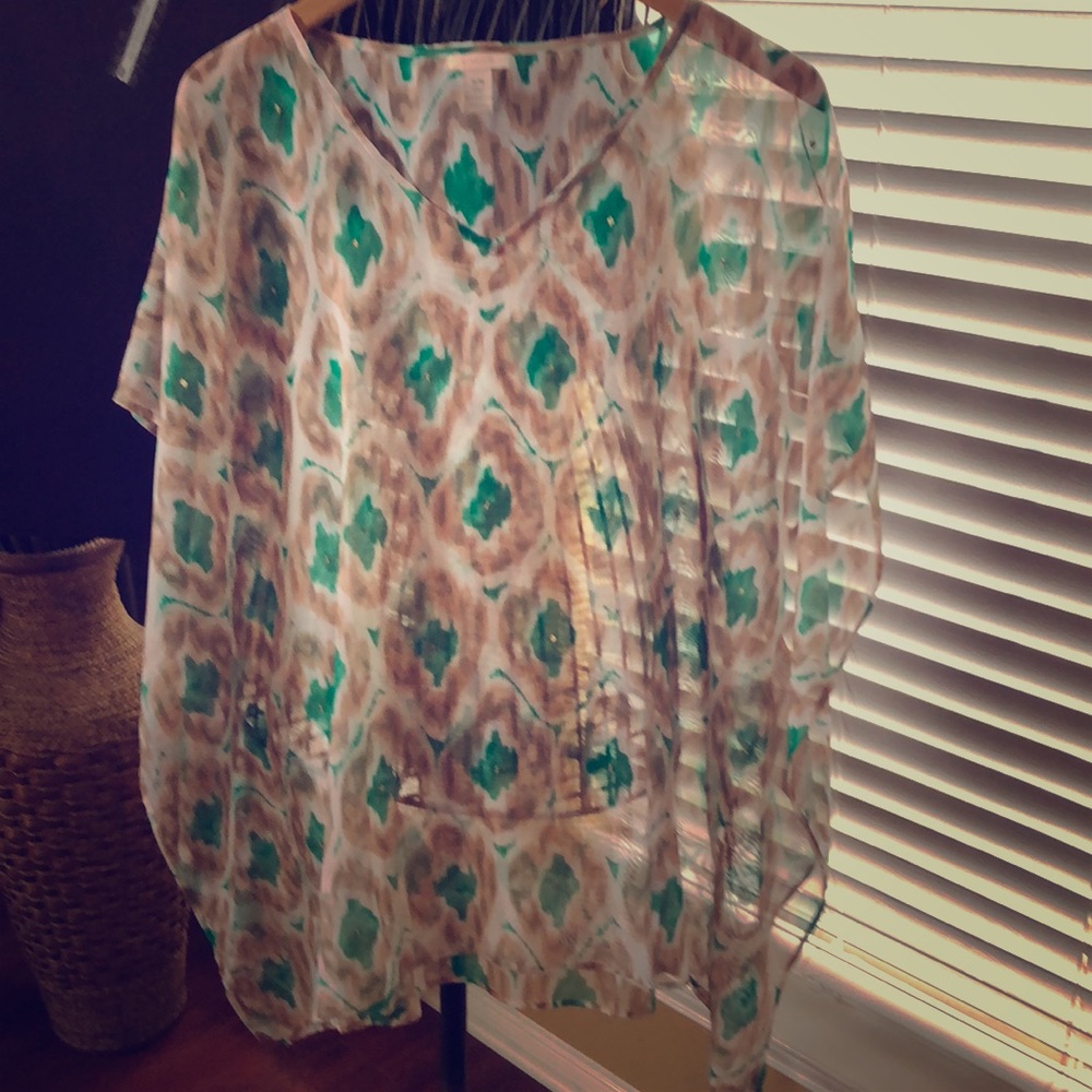 Chico’s see through poncho